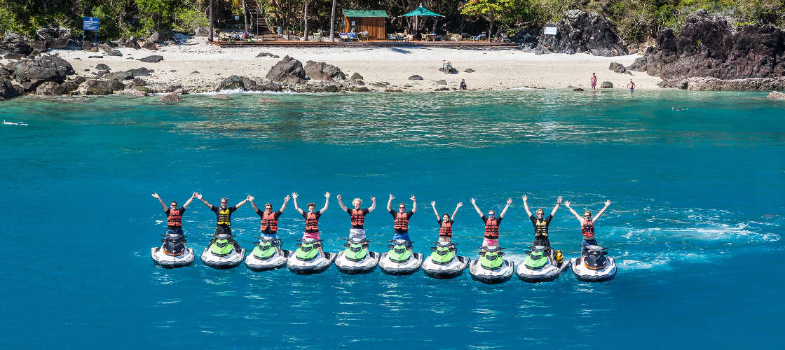 2 Hour South Molle and Whitsunday Island Jet Ski Safari