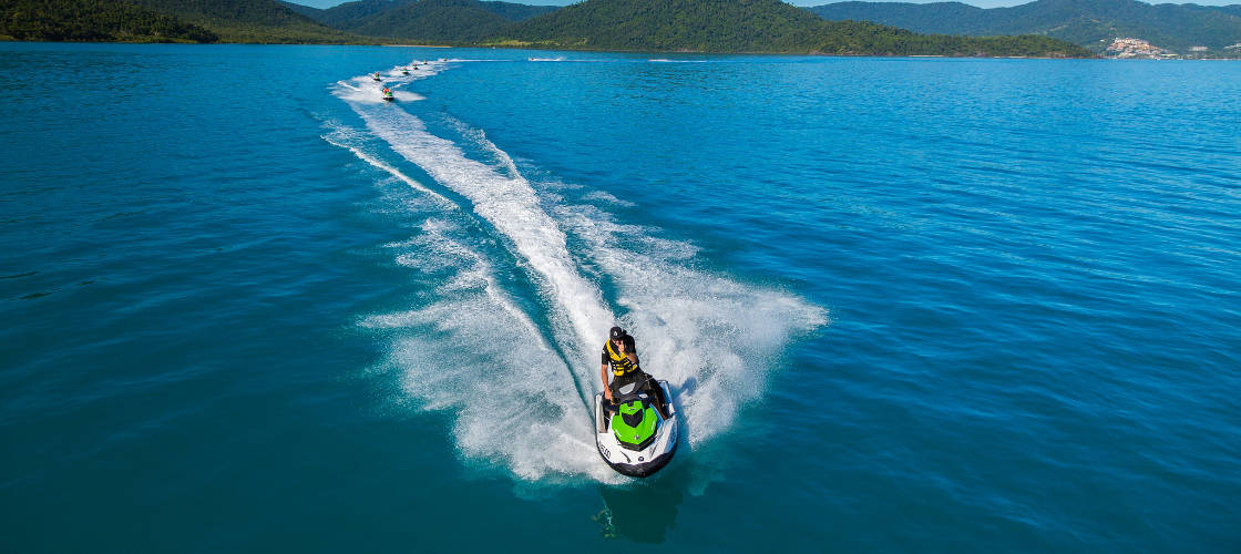 2 Hour South Molle and Whitsunday Island Jet Ski Safari