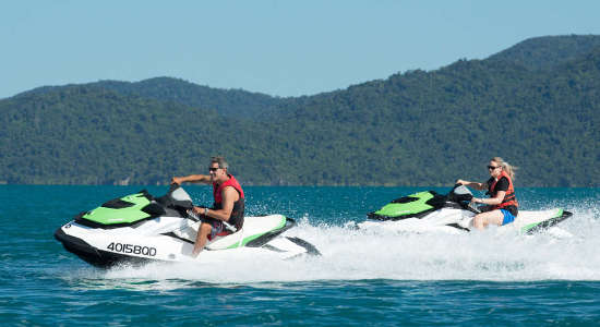 2 Hour South Molle and Whitsunday Island Jet Ski Safari