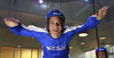 How do you get coupons for iFLY indoor skydiving?