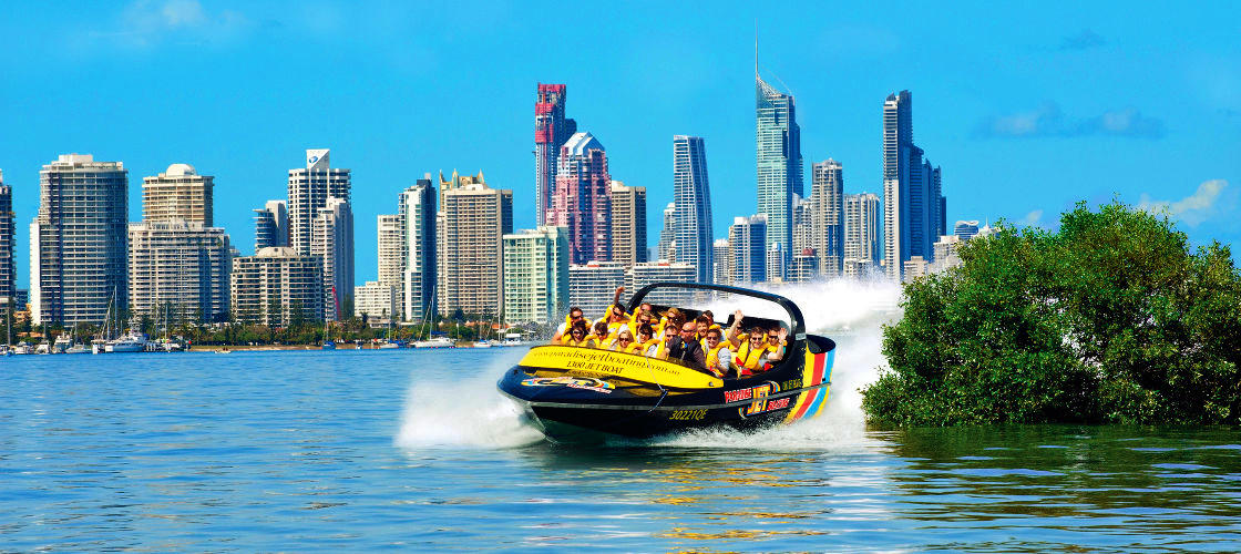 Gold Coast Jet Boat Ride and Helicopter Package