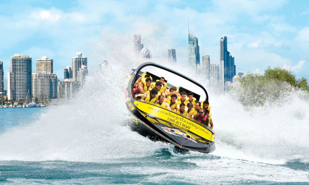 Gold Coast Jet Boat Ride and Helicopter Package