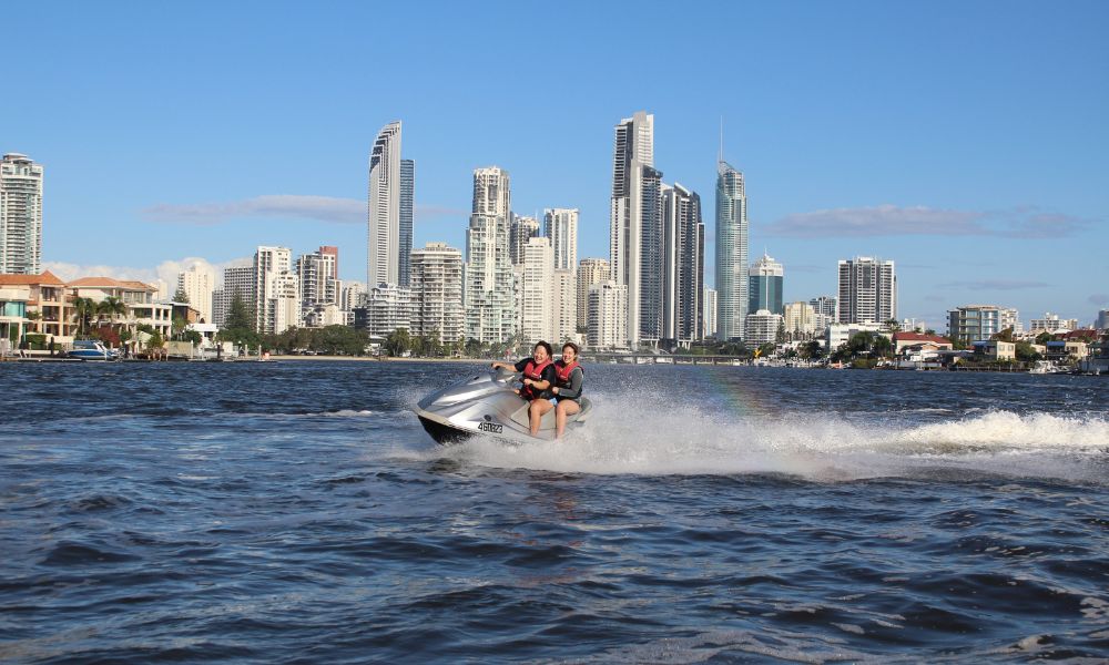 Gold Coast Jet Ski Hire and Tandem Parasail Package