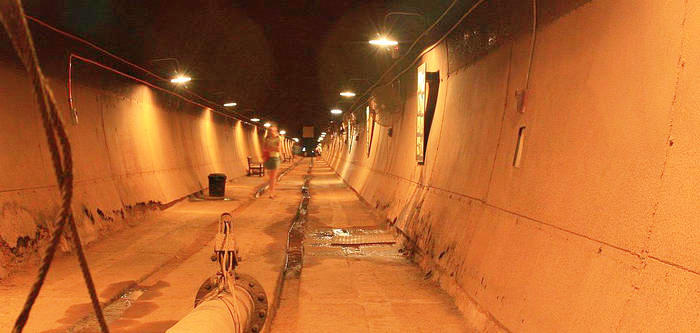 The WWII Oil Storage Tunnels