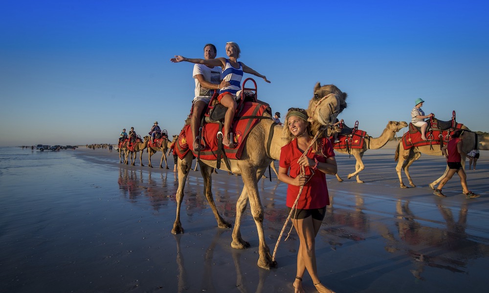 Cable Beach Pre Sunset Sampler Camel Ride