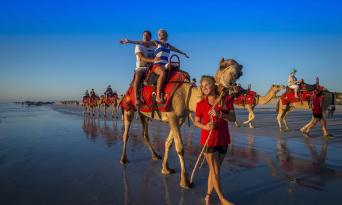 Cable Beach Pre Sunset Sampler Camel Ride Thumbnail 1