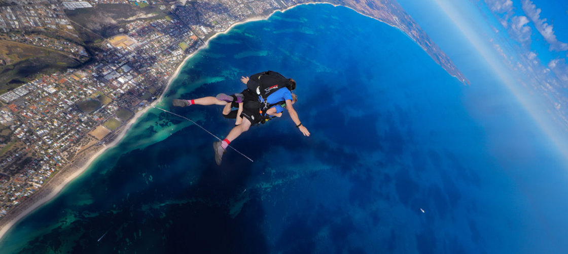 15,000ft Tandem Skydive over Rottnest Island