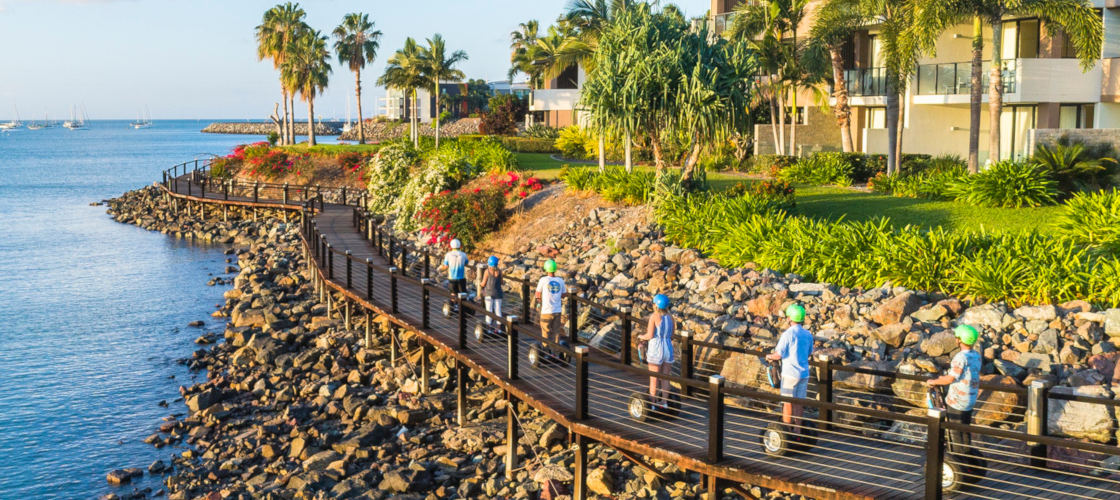 Segway Sunset and Boardwalk Tour including Dinner