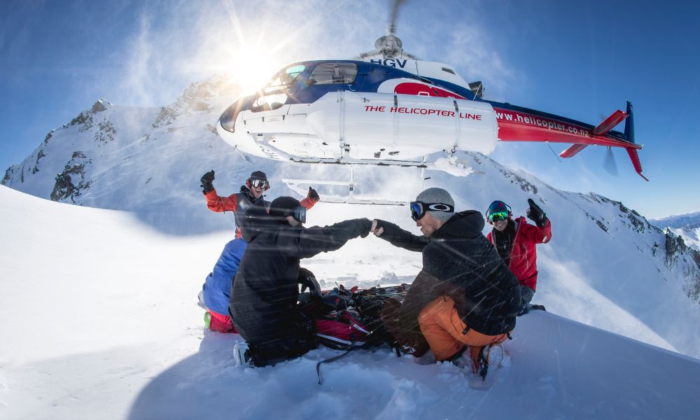 Queenstown Heli-Skiiing 4 Runs