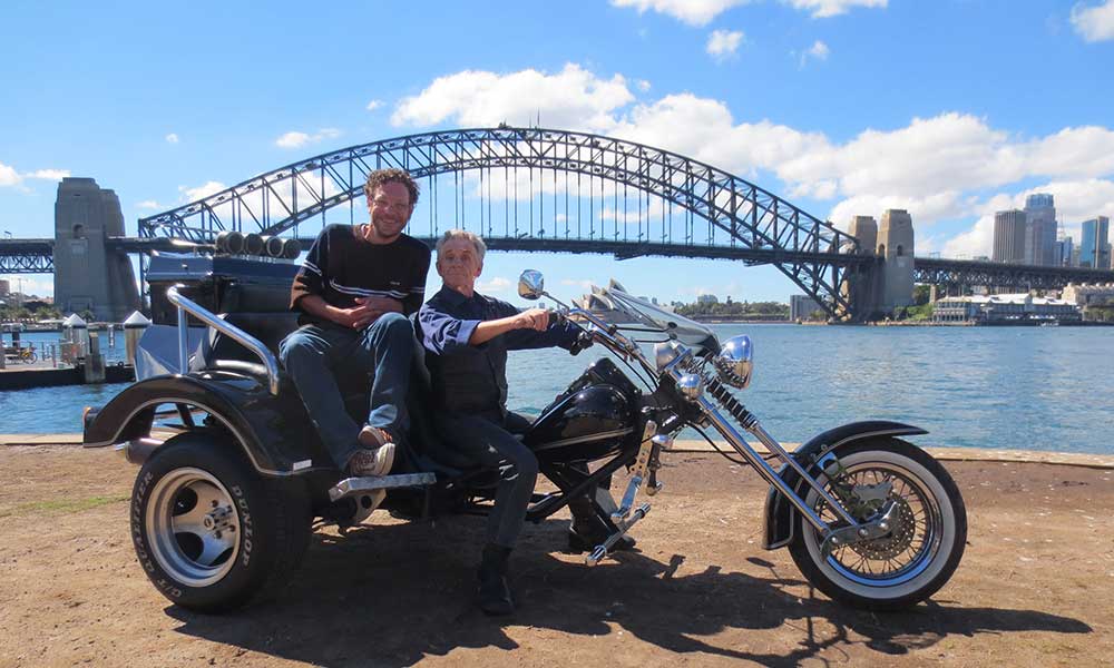 30 Minute Sydney Harbour Chopper Trike Tour - For up to 3