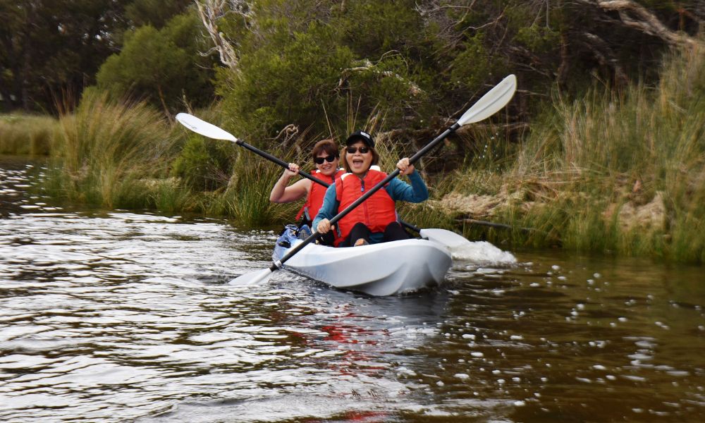 Perth Guided Kayak Tour in the Canning River Wetlands