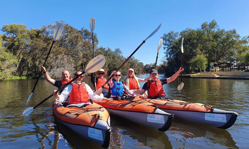 Swan River Kayak Tour and Wine Tasting - 3 Hours