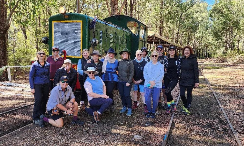 Dwellingup Hike and Train Ride with Pizza  - 6 Hours