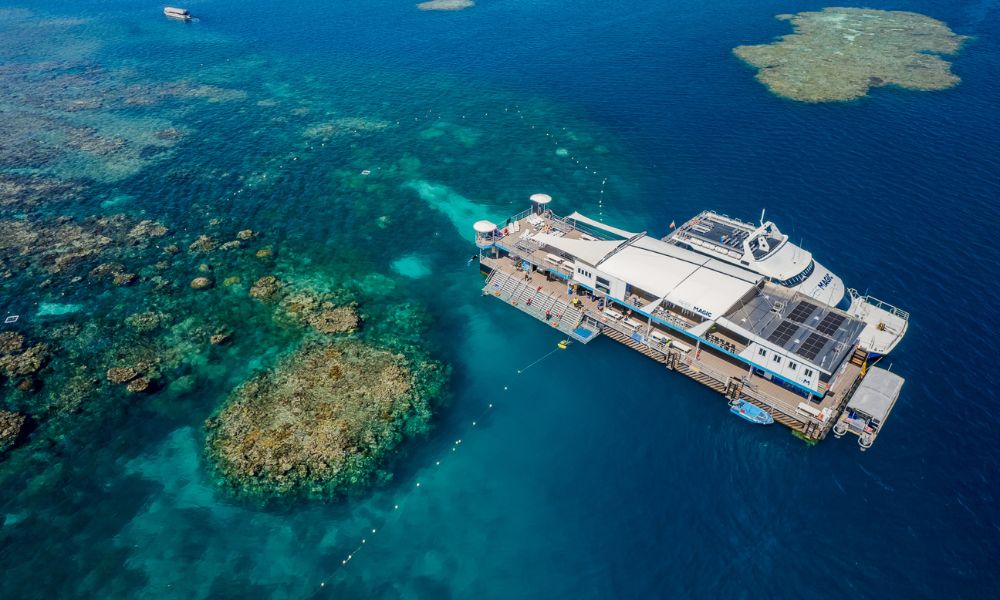 Great Barrier Reef Cruise to Reef Magic Pontoon
