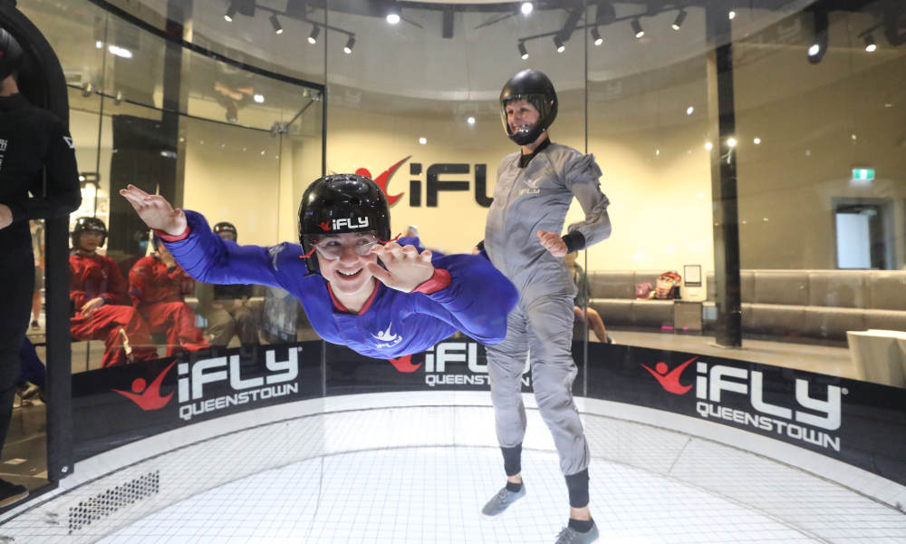 iFLY Queenstown Indoor Skydiving Kickstart Experience - 2 Flights