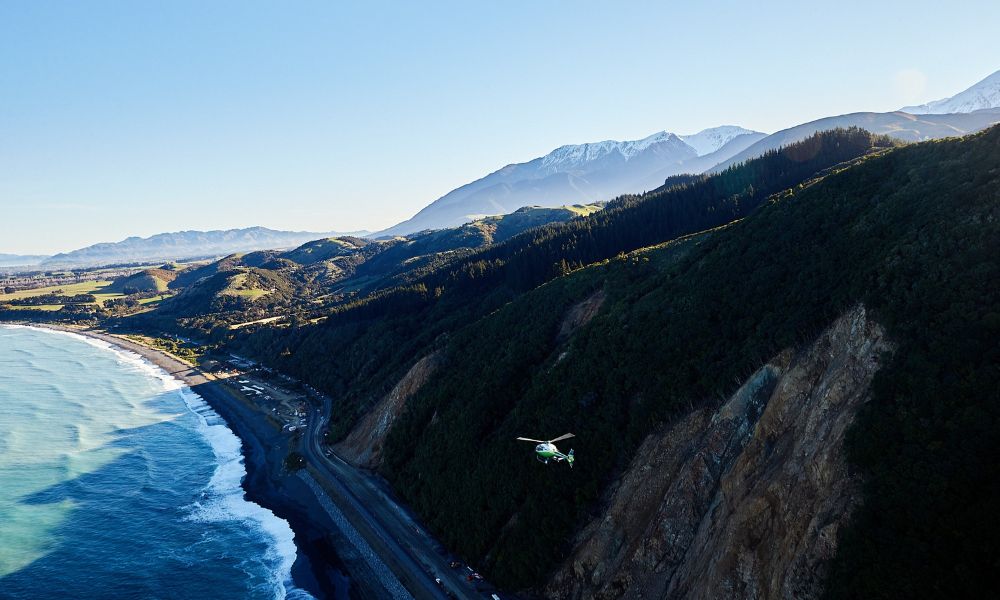 Kaikoura Whale Watch Ocean Safari Helicopter Flight - 45 Minutes