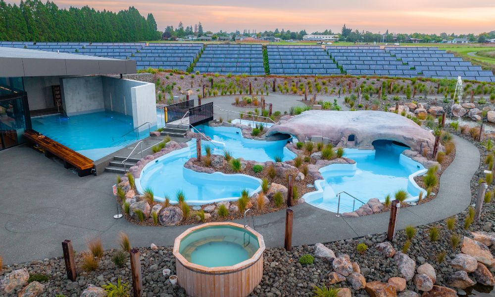 Tranquility Pool Entry at Opuke Thermal Pools & Spa