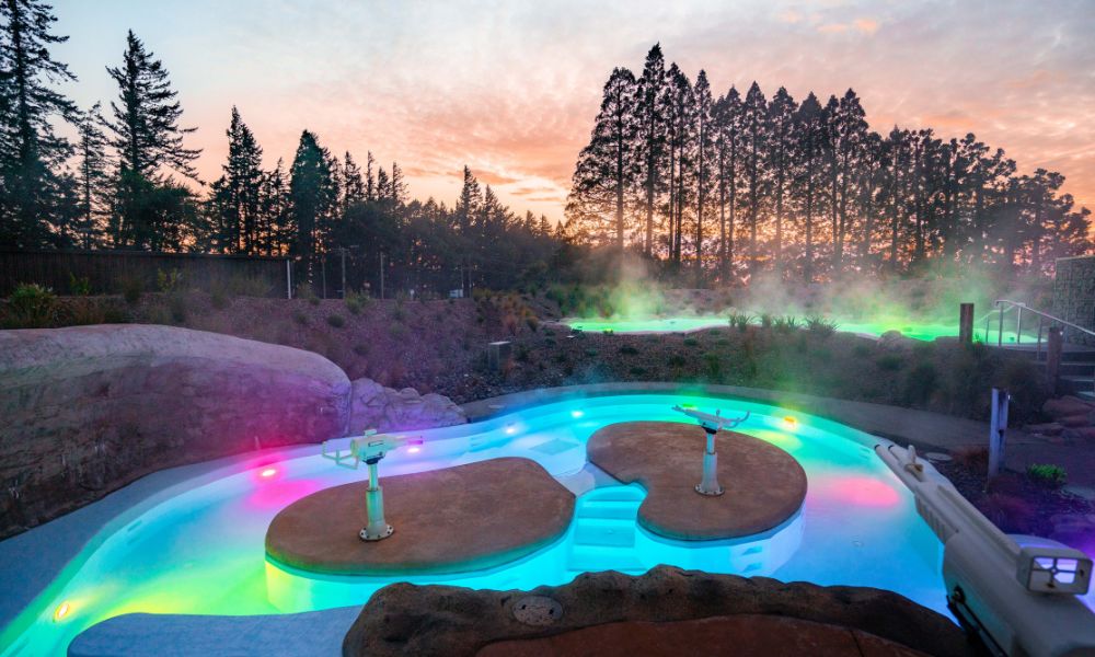Discovery Pools Entry at Opuke Thermal Pools and Spa