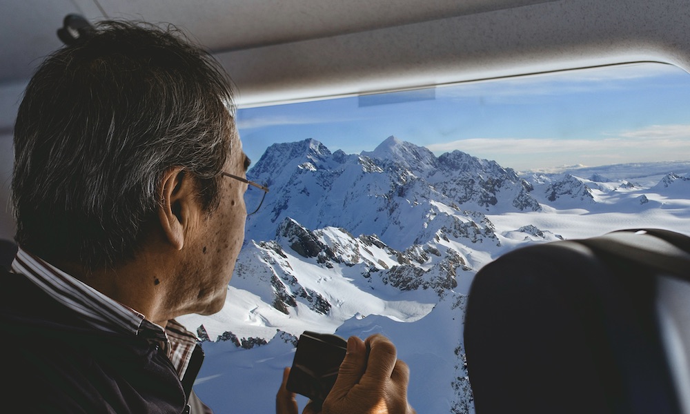 The Grand Traverse Scenic Flight from Lake Tekapo