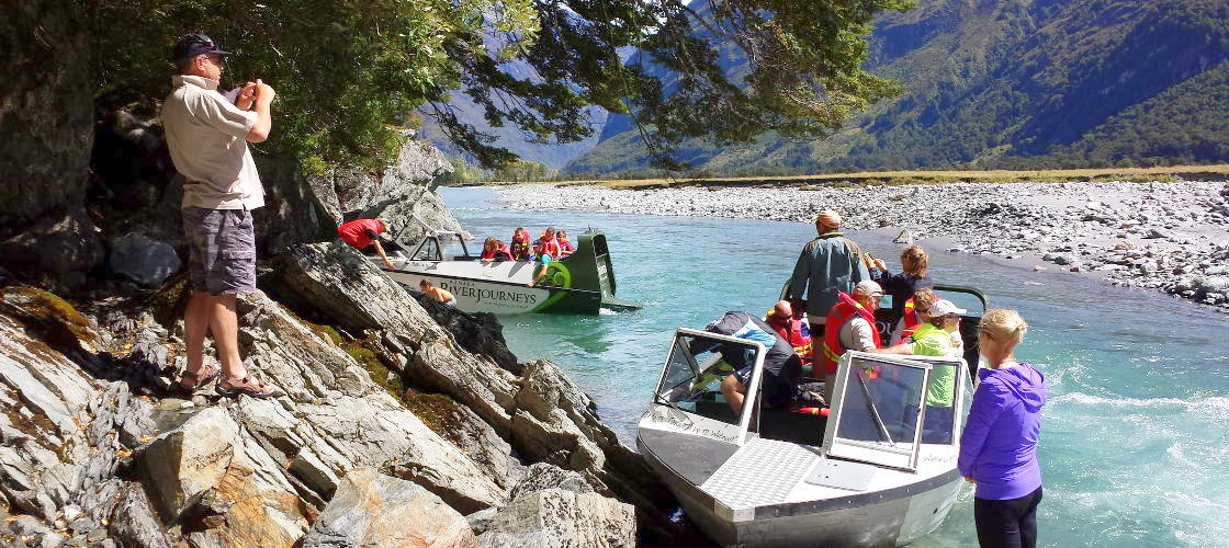 Jetboat and Wilderness Walk