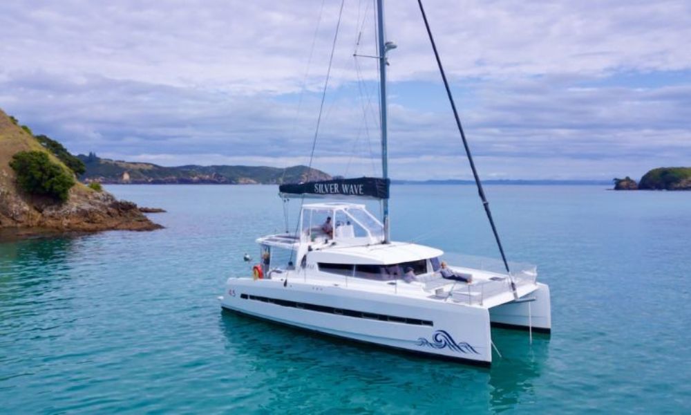 Bay of Islands Luxury Yacht Cruise with Island Stop