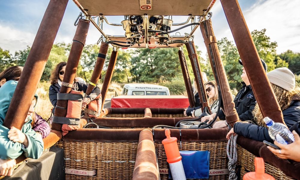 Hot Air Balloon Flight over Yarra Valley with Breakfast 