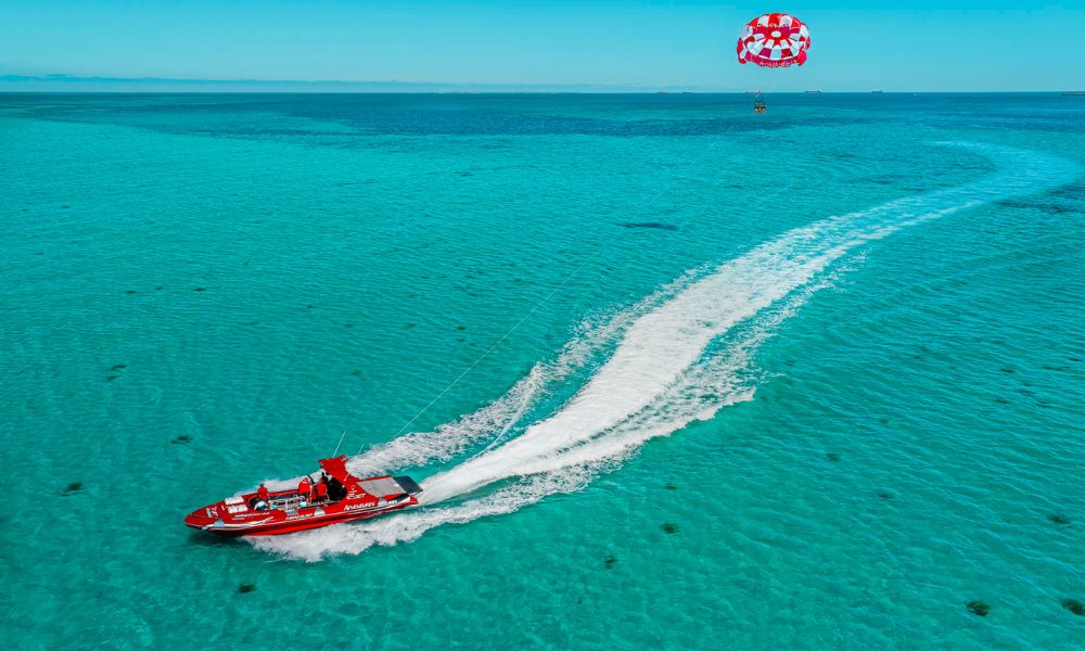 Scenic Parasail from Rottnest Island