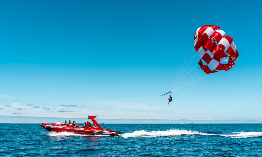 Tandem Scenic Parasail from Rottnest Island - For 2