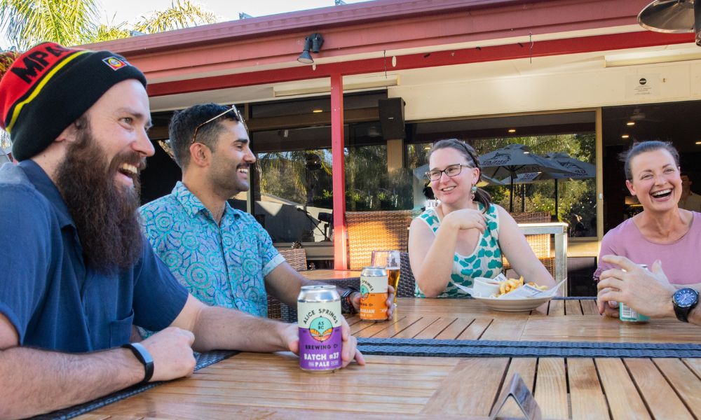 Alice Springs Brewery Tour Tasting Paddle and Pizzas - For 2