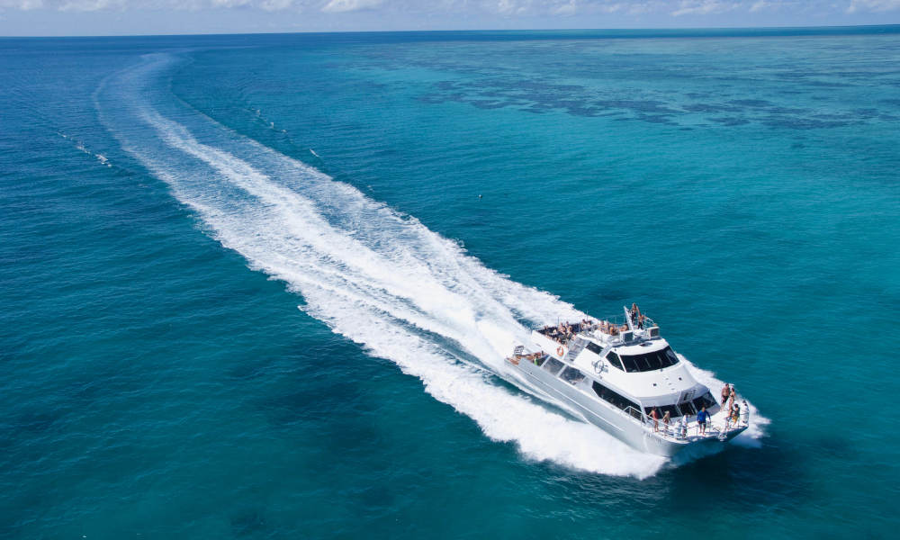 Great Barrier Reef Cruise to Upolu Cay and Outer Reef