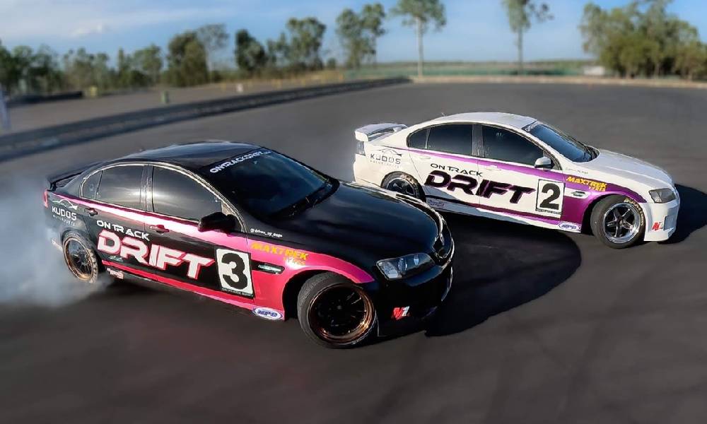 Queensland Raceway Drifting 4 Drift Battle Hot Laps