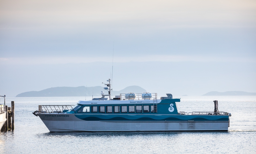 Stewart Island Ferry from Stewart Island to Bluff