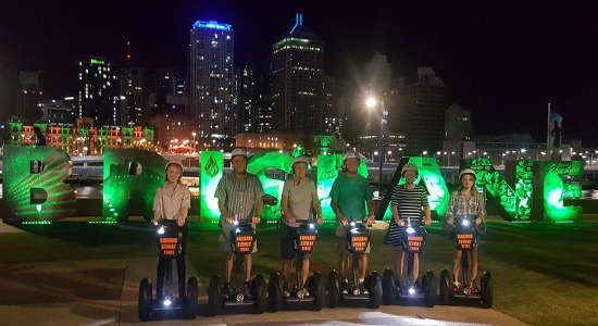 Brisbane Night Segway Tour - 2.25 hours