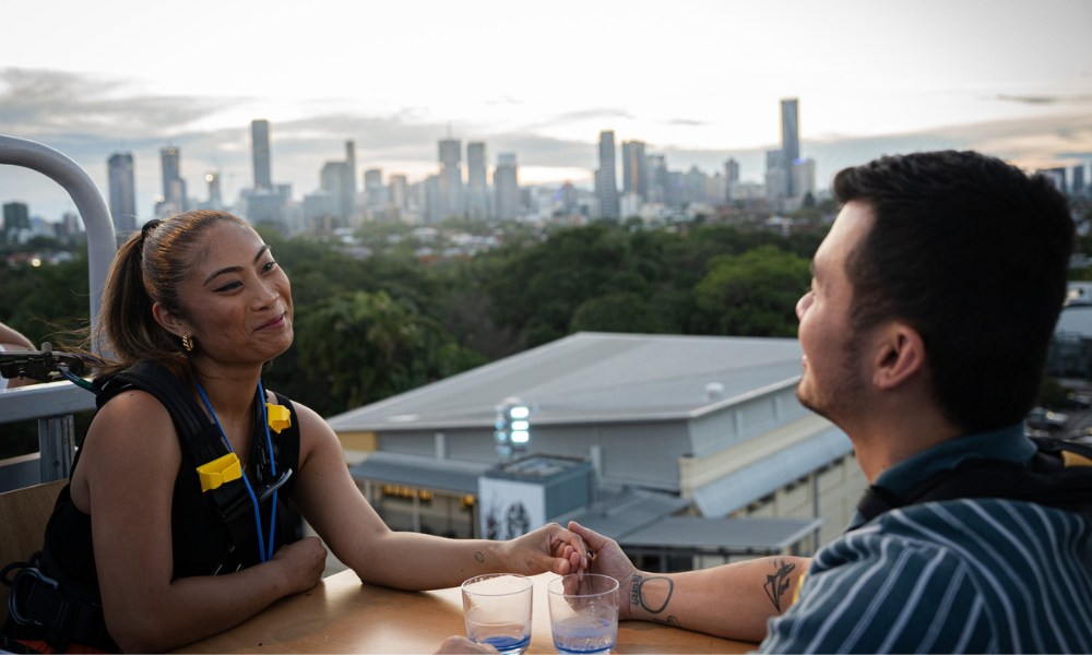 Vertigo Brisbane Vertical Restaurant Experience - For 2