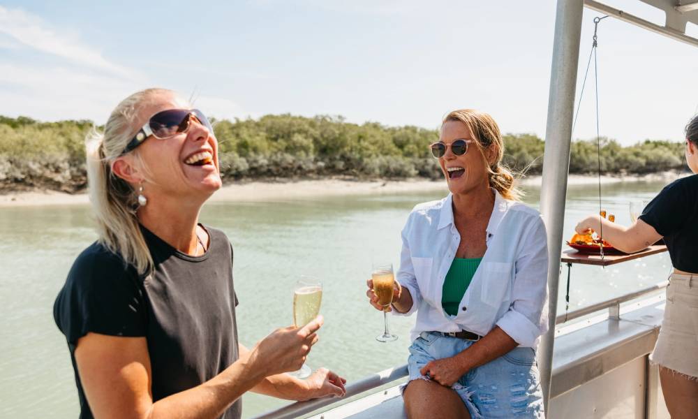 Broome Eco Cruise with Wine and Gourmet Platter 