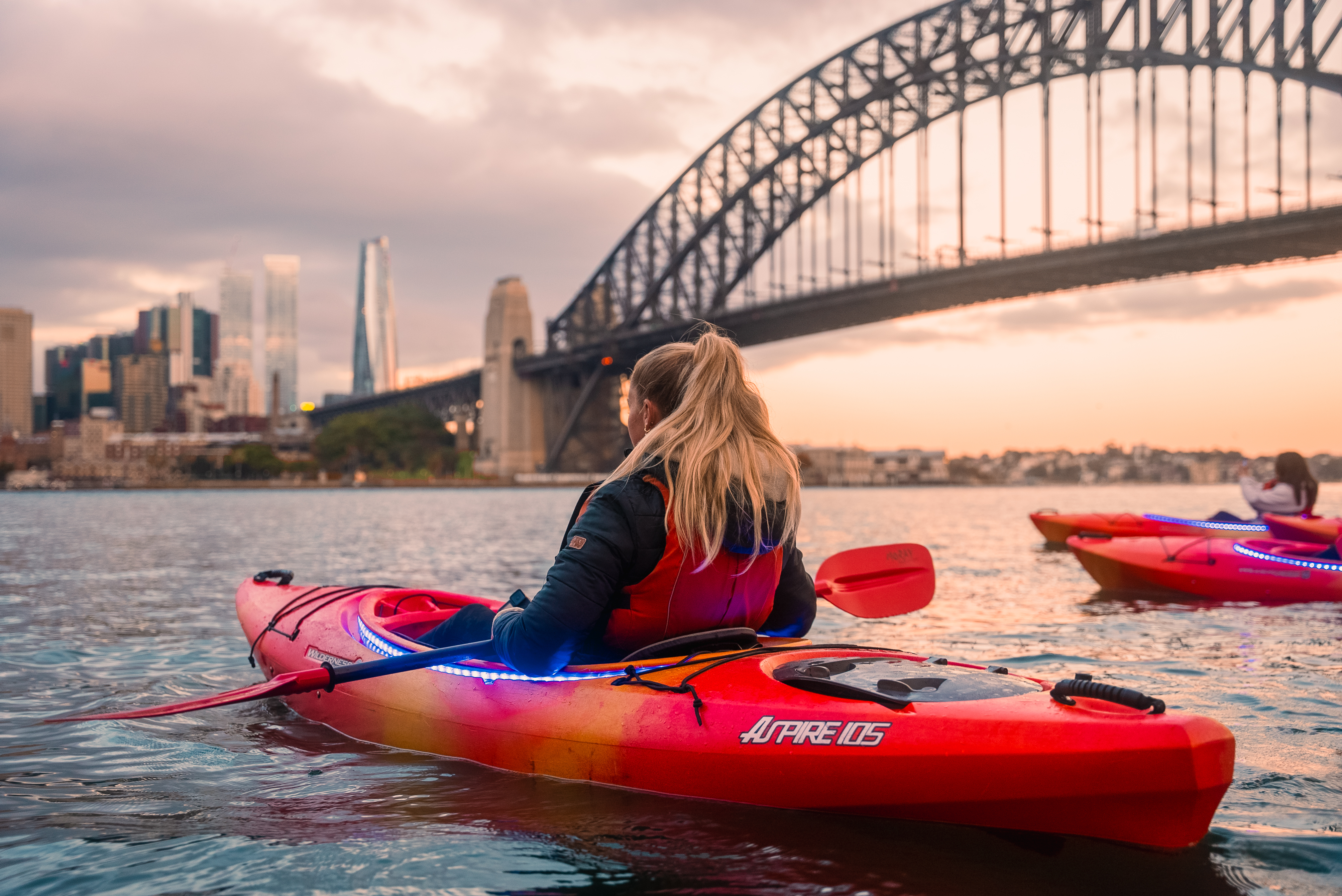 Adrenaline Sunrise Kayaking Experience on Sydney Harbour