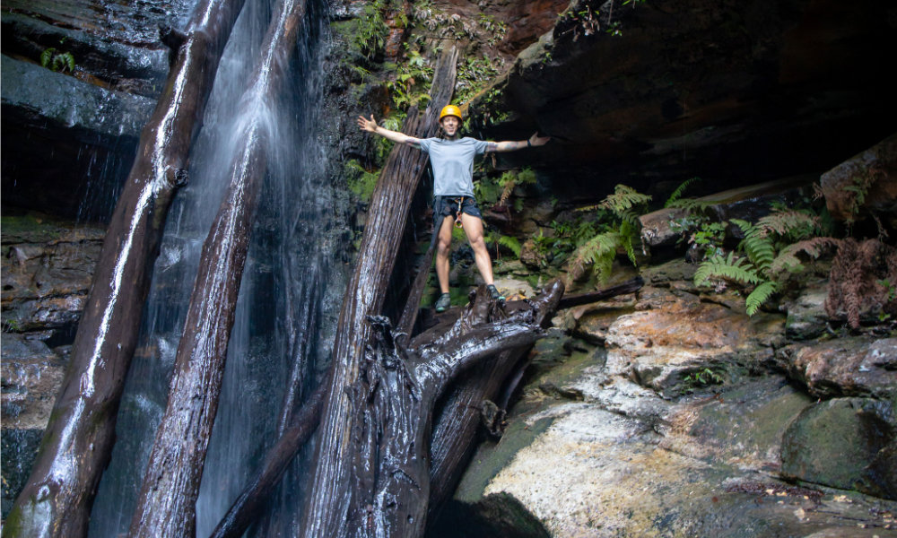 Winter Canyoning Blue Mountains