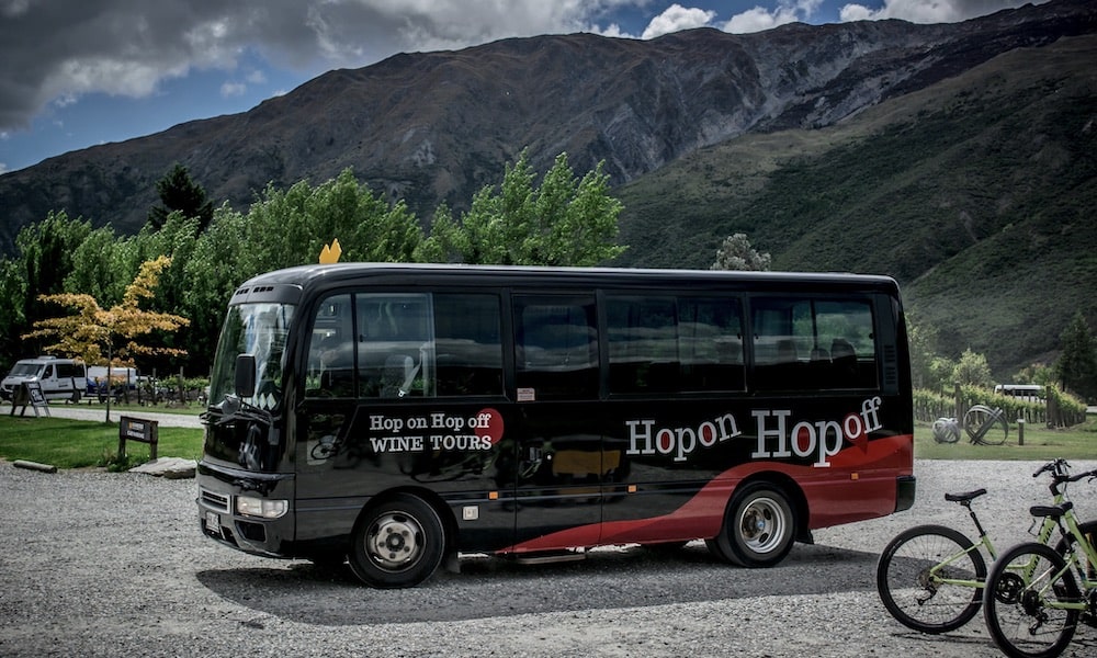 Hop On Hop Off Wine Tour departing Queenstown - Half Day 12.10pm Departure