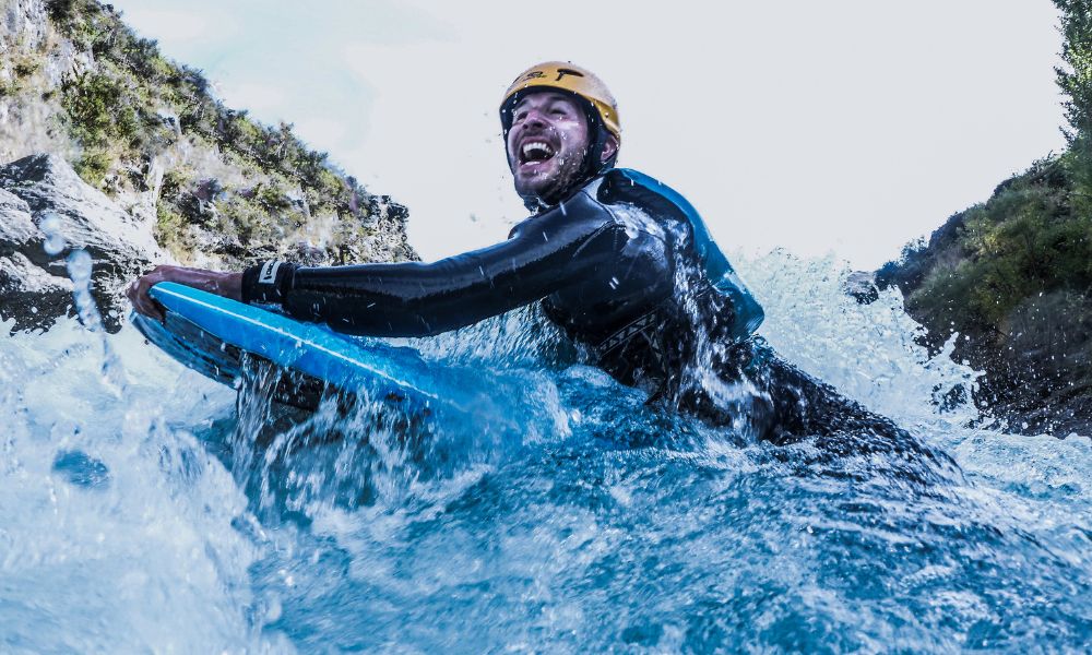 White Water River Surfing