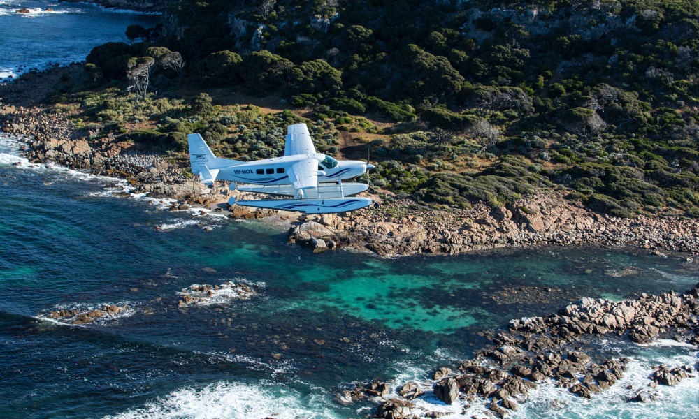 Rottnest Island Ultimate Seaplane & Seafood Tour