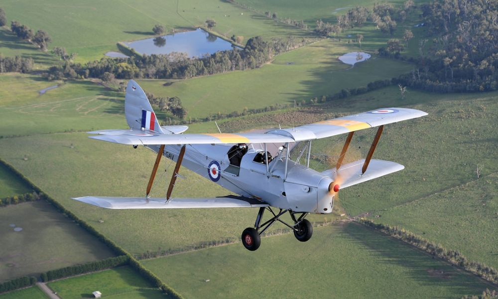 25 Minute Tiger Moth Scenic Flight around the Yarra Valley