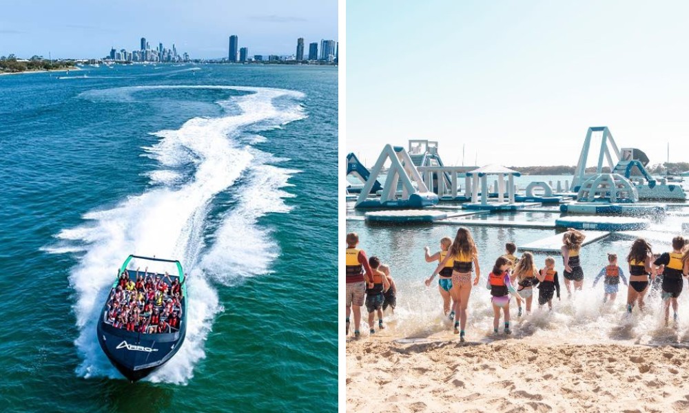 Arro Jetboating + Gold Coast Aqua Park Combo