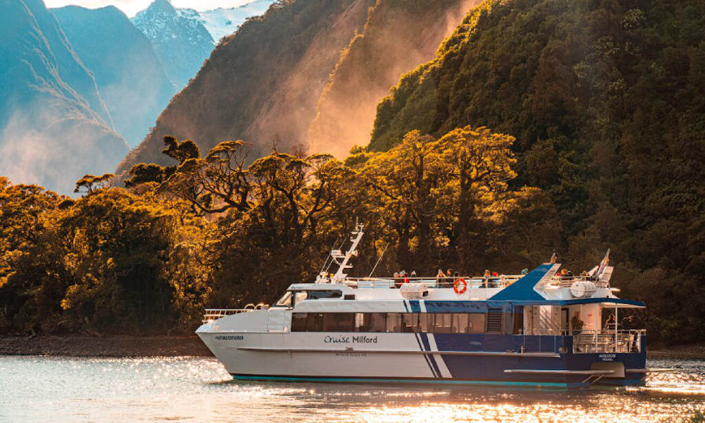 Milford Sound Small Boat Cruise