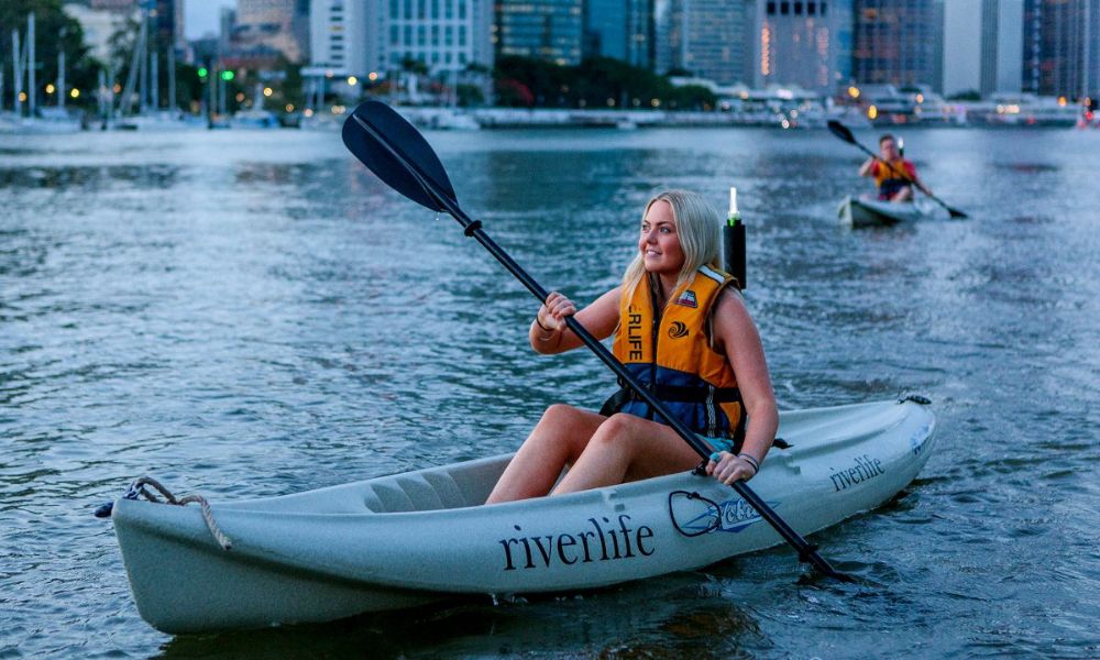 Twilight Brisbane River Kayaking Tour