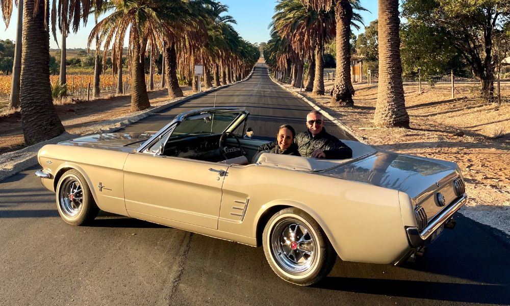 Barossa Uncut 3.5hr Mustang Convertible Tour for 2 - Barossa Valley