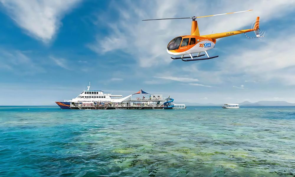 REEF & FITZROY ISLAND + FLY CRUISE - Full Day