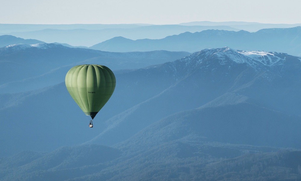 Sunrise Balloon Flight in Mansfield