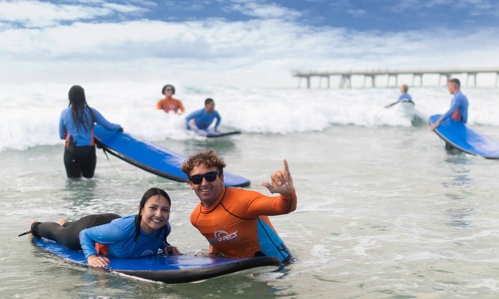 Main Beach Surfing Lessons