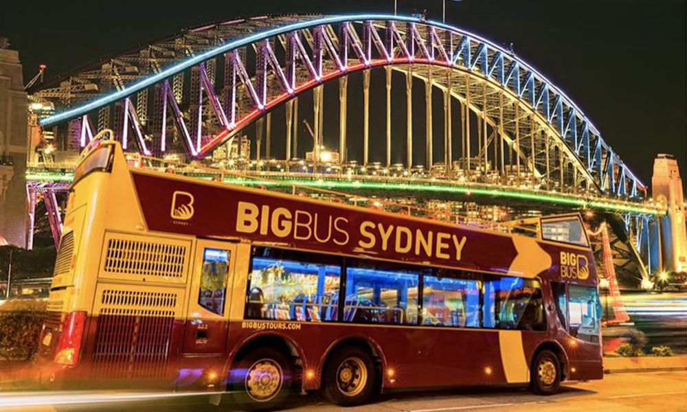 Vivid Sydney Big Bus Night Tour - 1.5 Hours