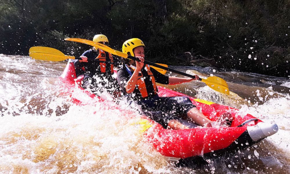 Yarra River White Water Rafting & Caving Day Tour